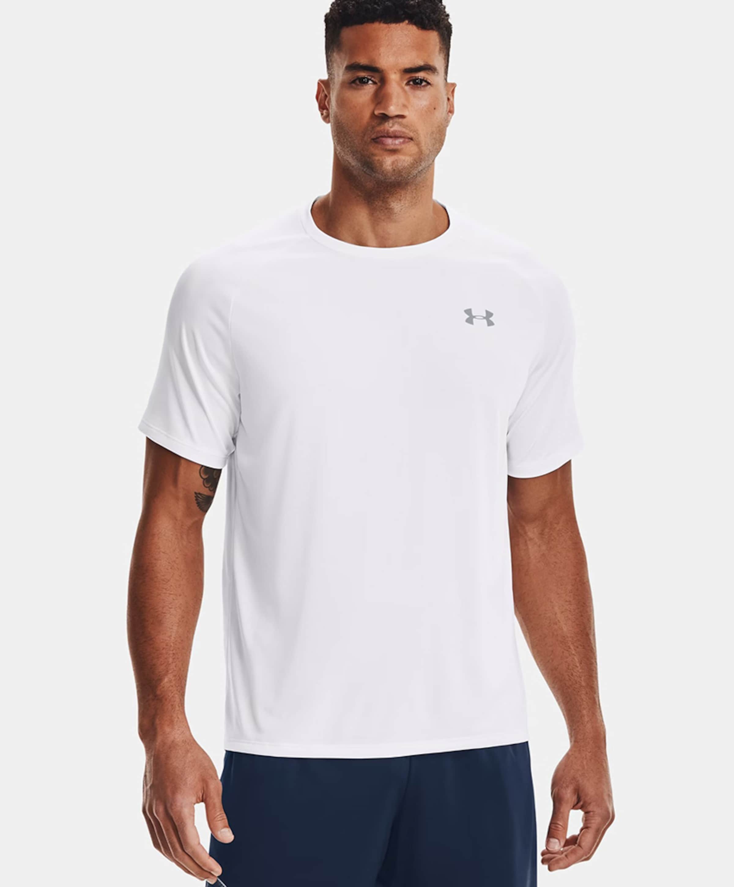 Under Armour Heren t-shirt wit