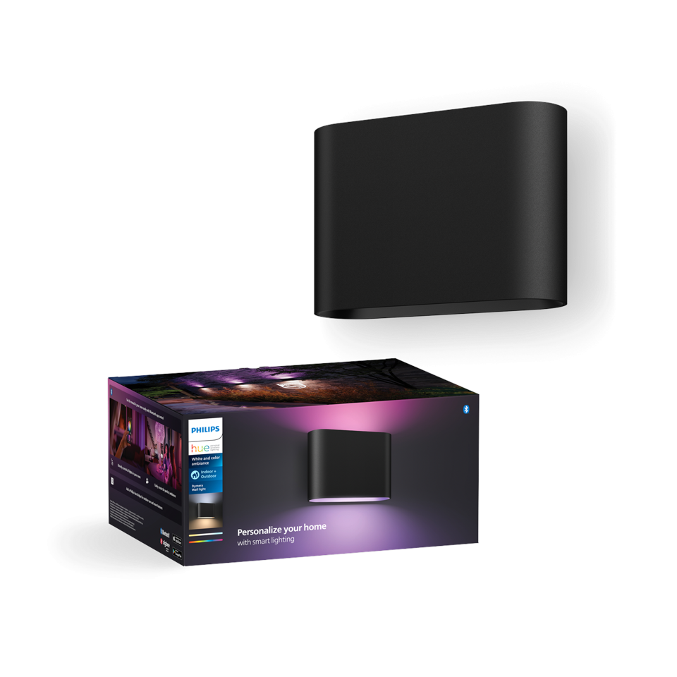 Philips Hue - 2x Dymera Væglampe - White & Colour Ambiance - Bundle