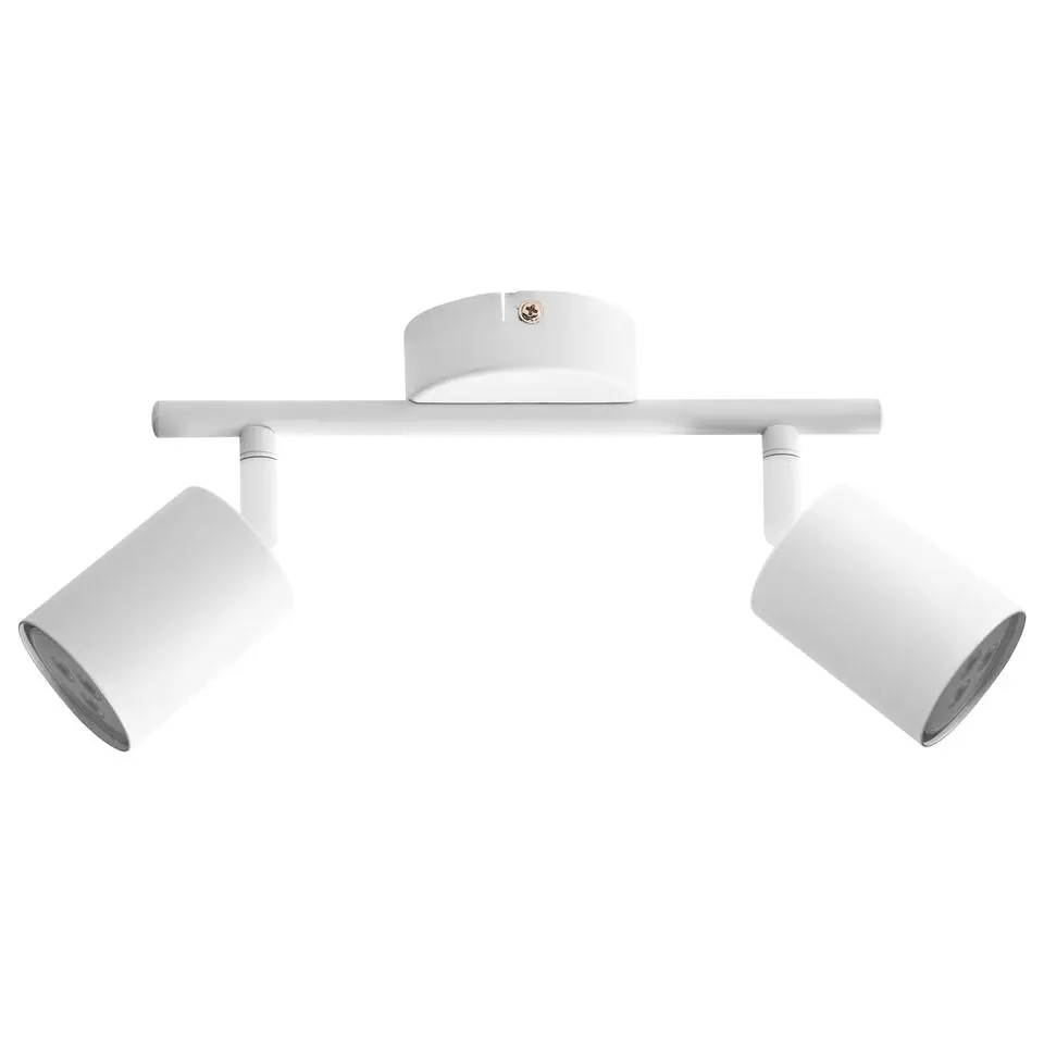 NYANDO - Plafondlamp set van 2 - Wit - Metaal
