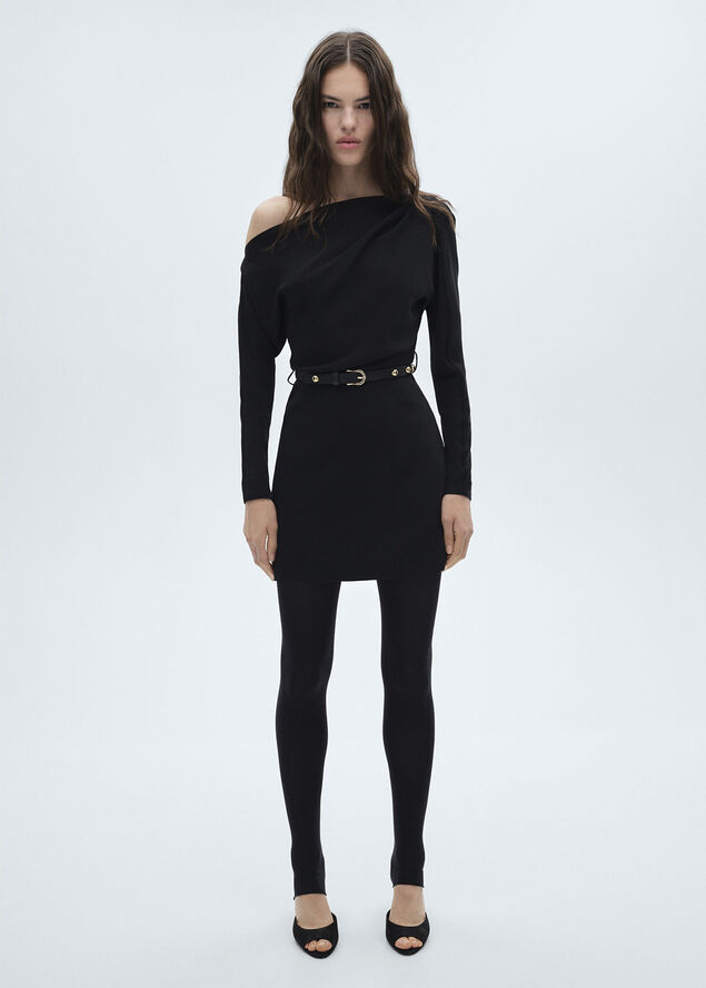 MANGO DRESS. -- CRIS2 Black