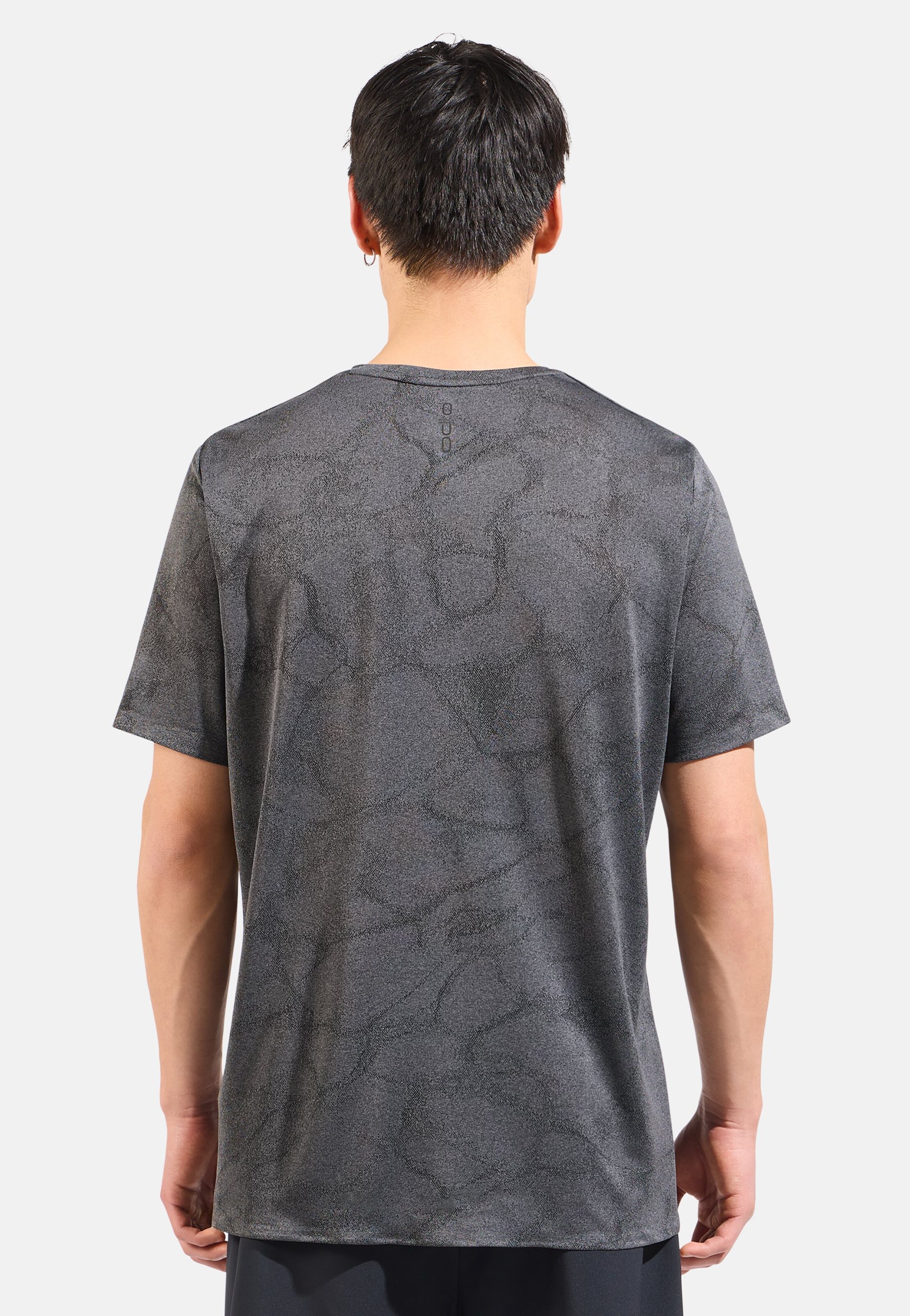 Zeroweight Engineered Chill-Tec Laufshirt in black melange