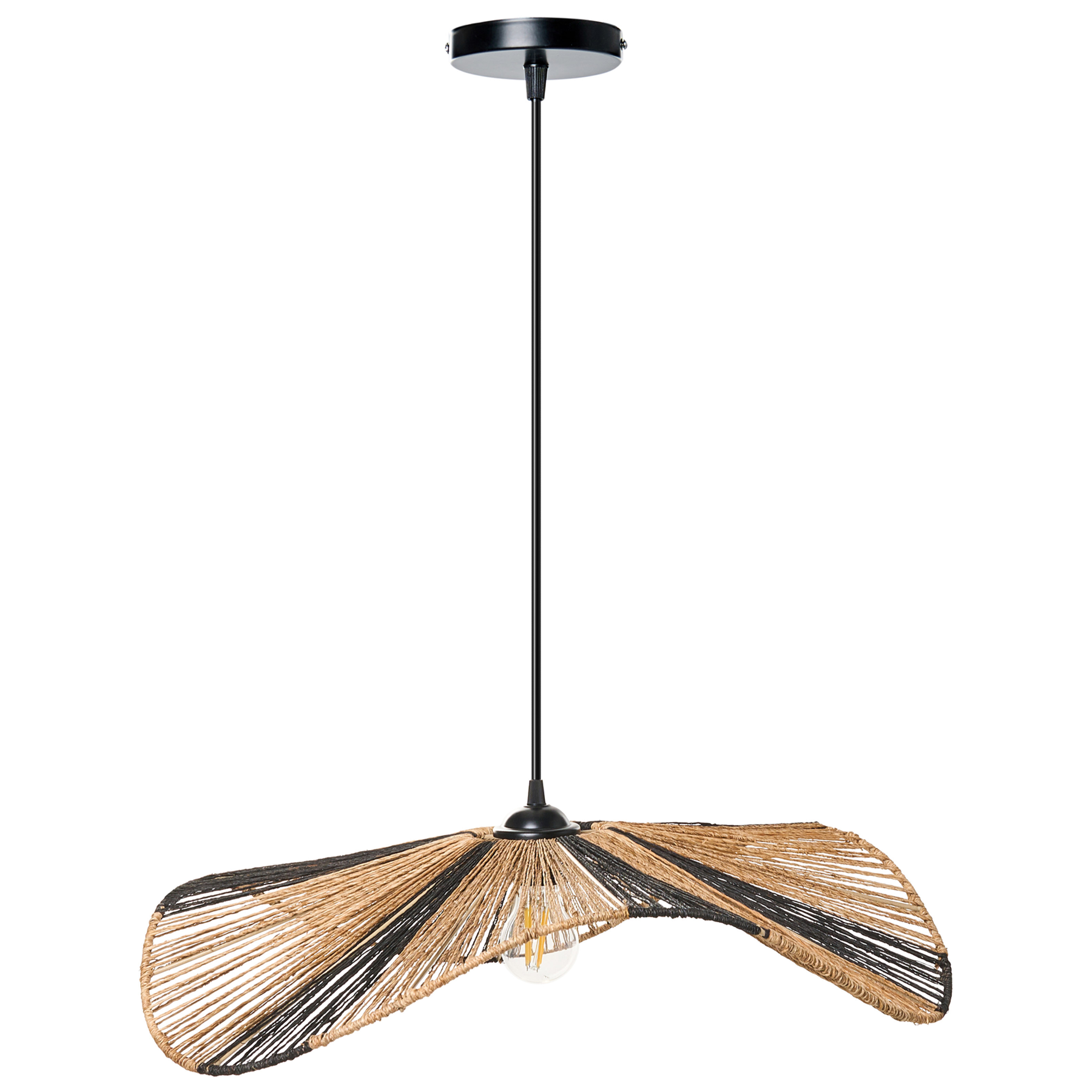 Beliani - CIBUCO - Hanglamp - Naturel - Jute