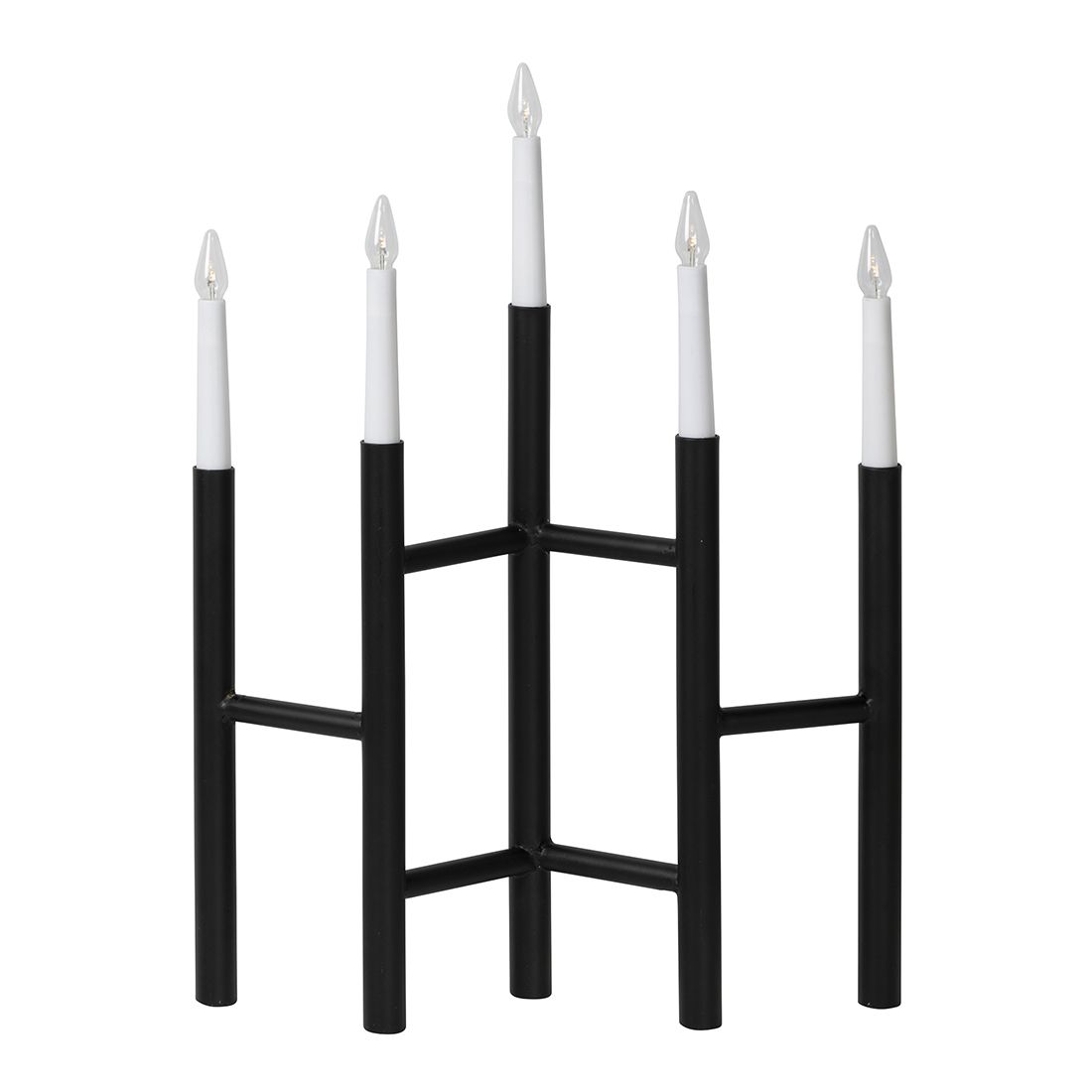 Adventslysestake 5 ledlys Ivy