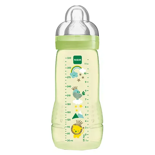Mamadeira MAM Easy Active X Flow +6m Transparente 330ml