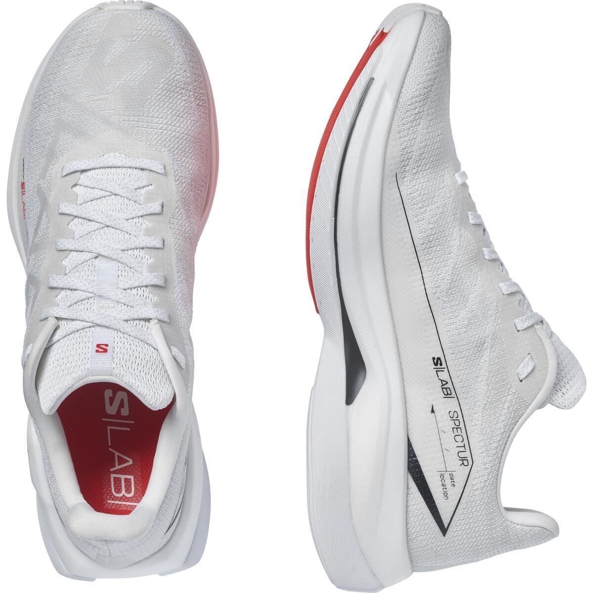 salomon s lab spectur l47376000 white fiery red black