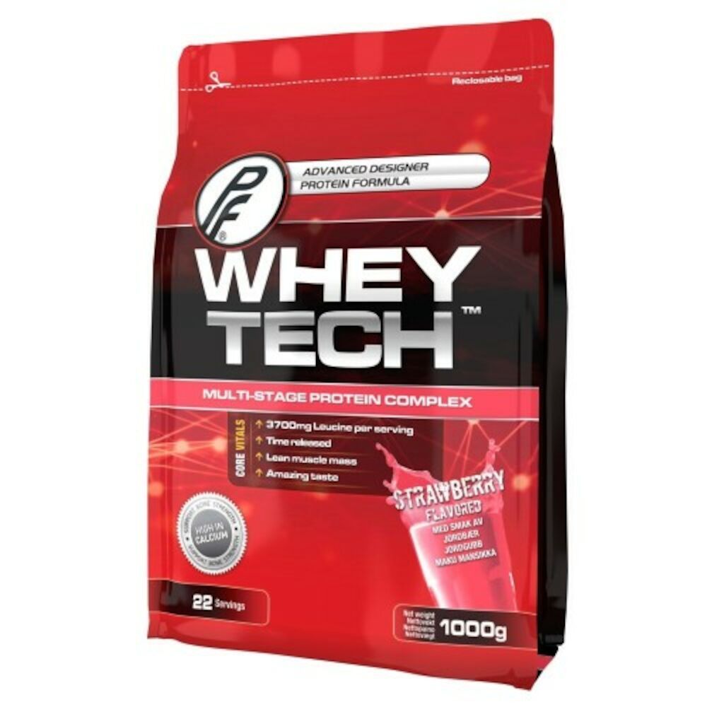 Whey Tech Protein Strawberry 1 kg