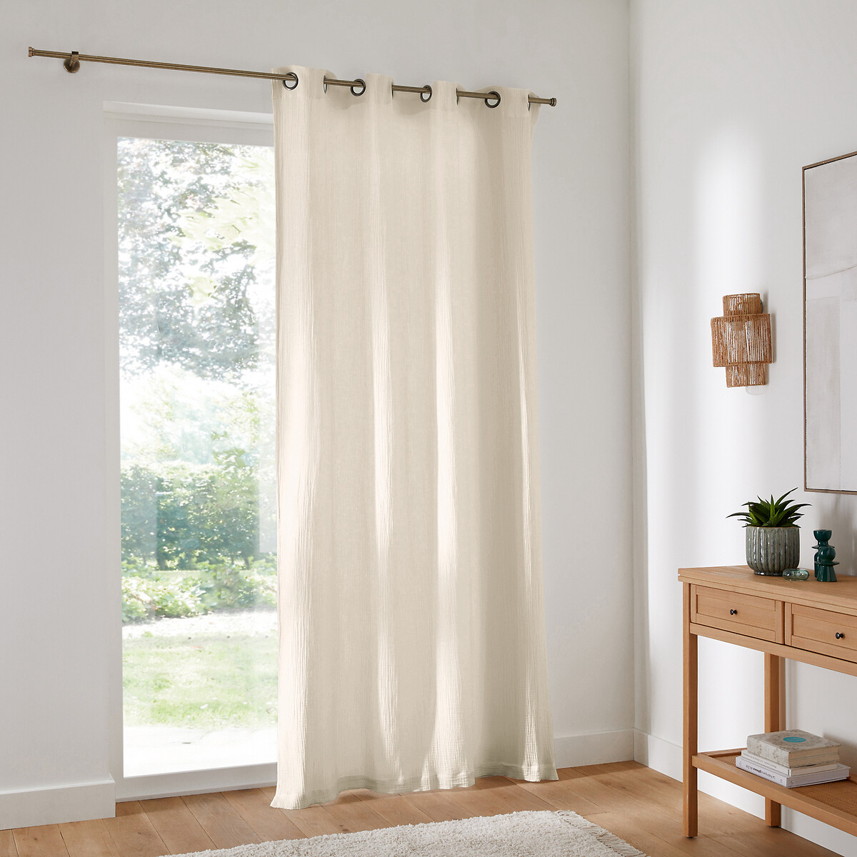LA REDOUTE INTERIEURS<br>Cortina Tetra com ilhós, Kumla