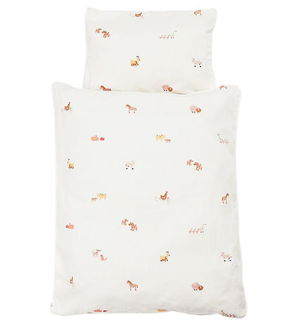Smallstuff Puppenbettwäsche - Farm Living - Peach
