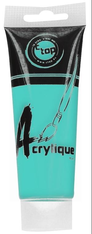 PEINTURE ACRYLIQUE MATE TURQUOISE 75ML