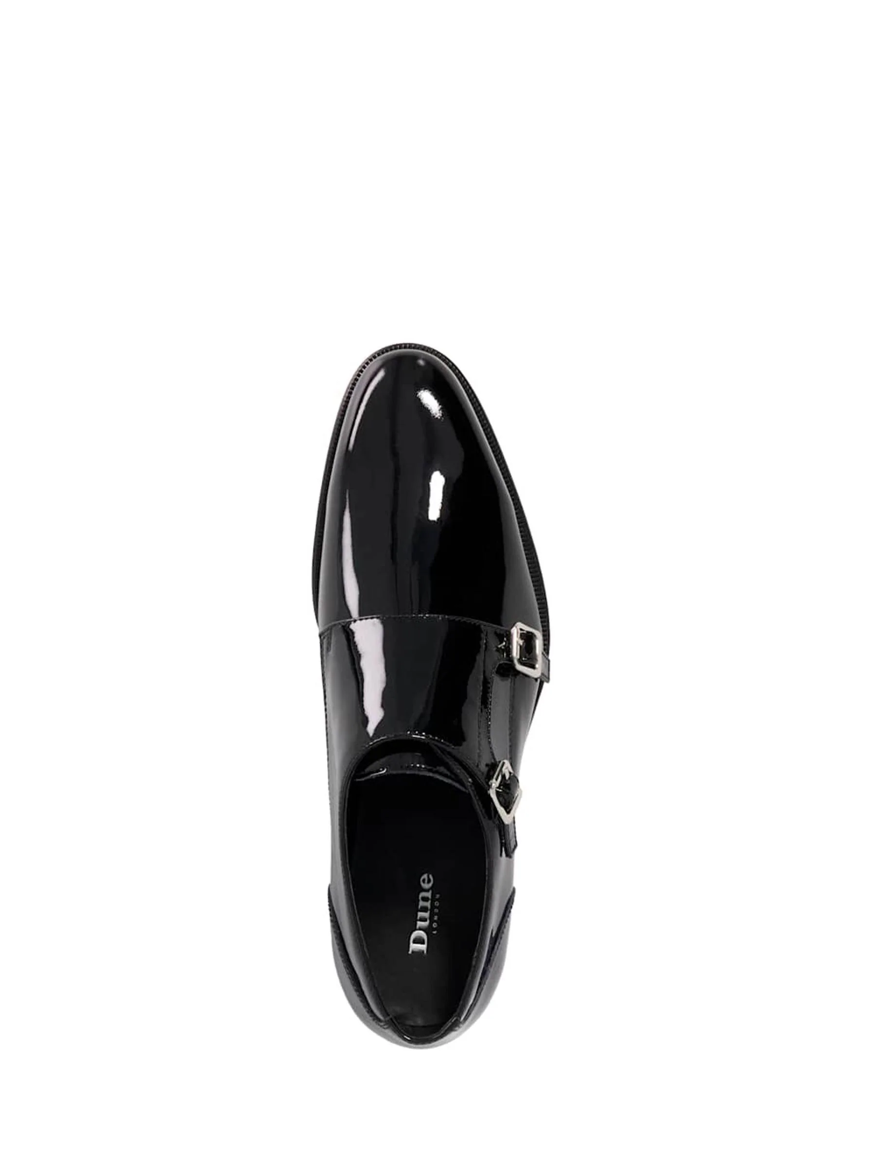 Dune London Sono Leather Sole Double Monk Shoes