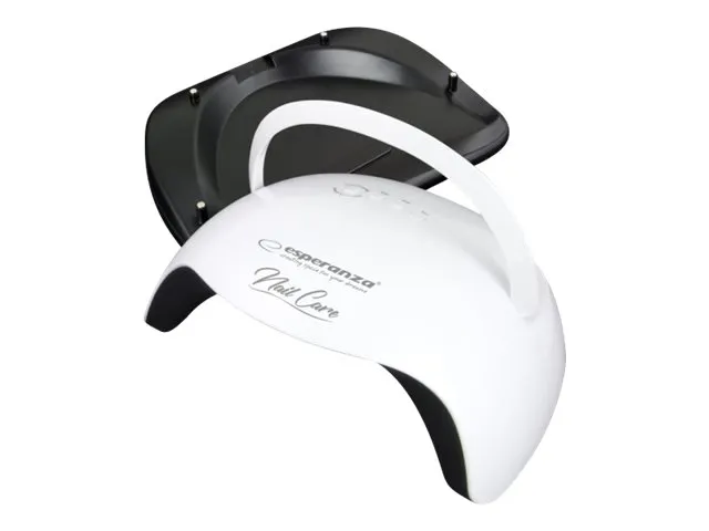 Esperanza UV Led Nail Lamp Amethyst White Hybrid Varnish (EBN005)