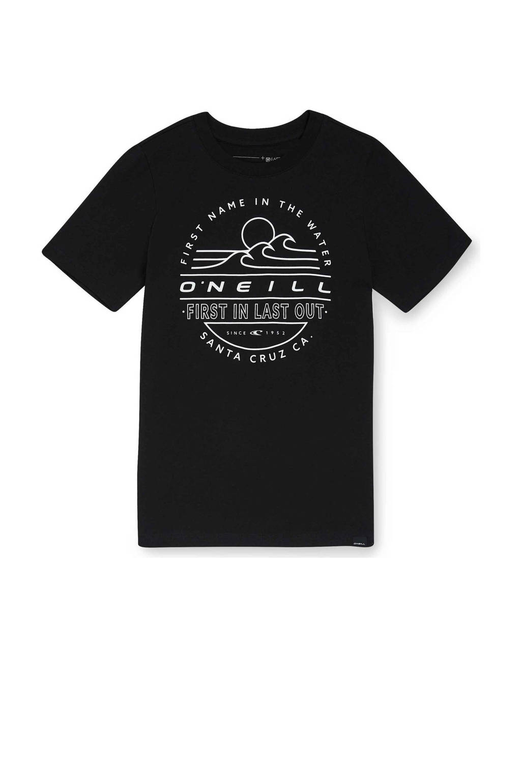 O'Neill T-shirt met printopdruk zwart