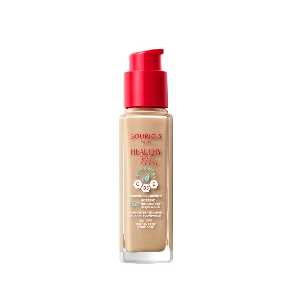 Bourjois Paris Healthy Mix Clean Foundation 52.2 Golden Beige30 ml