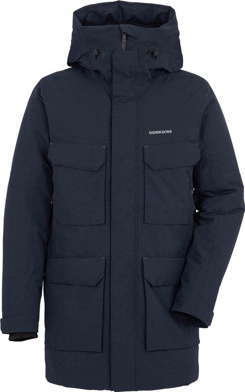 Didriksons Drew Heren Winterjas 8 505778 999 Kleur Blauw