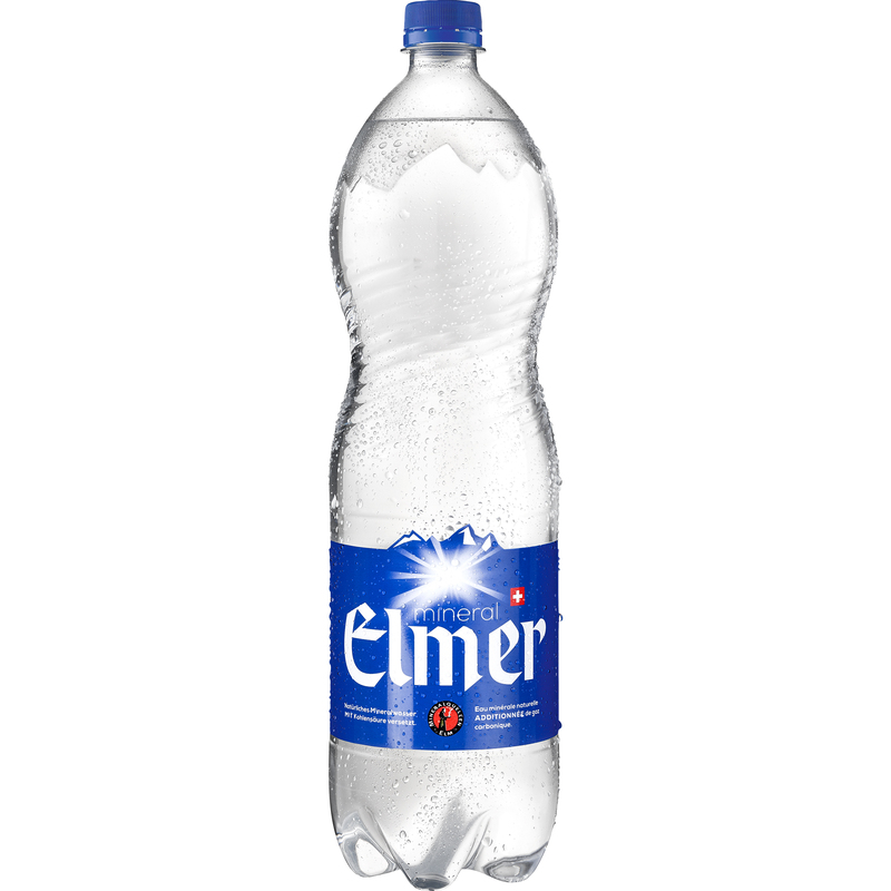 Elmer Wasser, mit Kohlensäure, 150 cl, 6 Stück