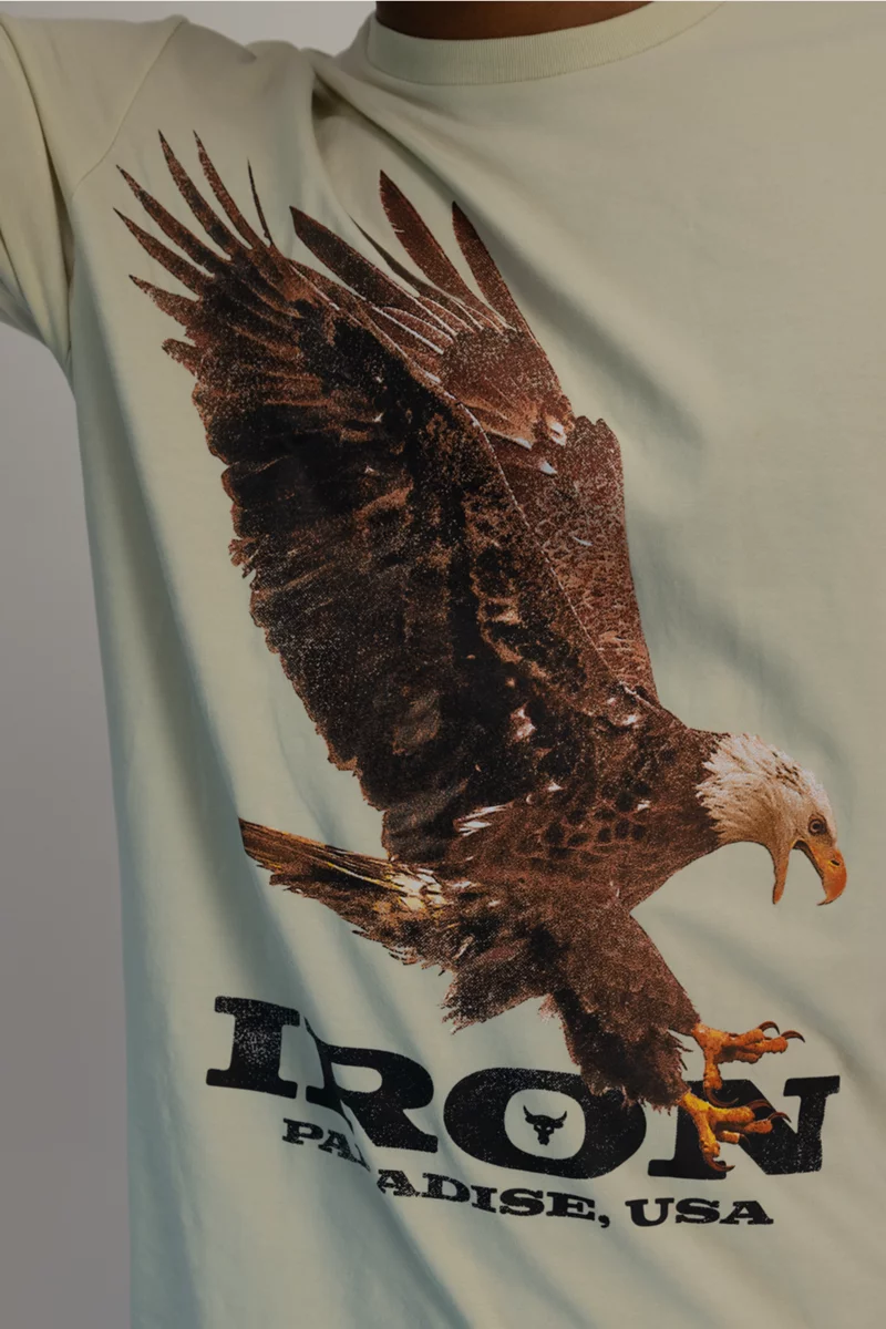 Under Armour Project Rock Eagle Graphic Herren T-Shirt