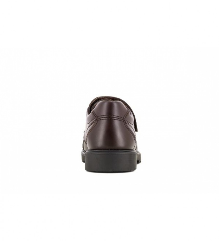 Sapatos de couro Pablosky 715490 marrom