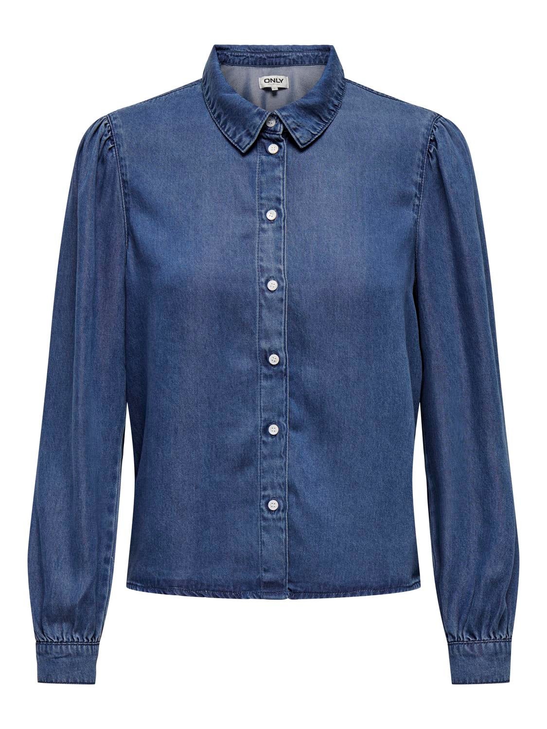 ONLBILLIE Jeanshemd Medium Blue Denim