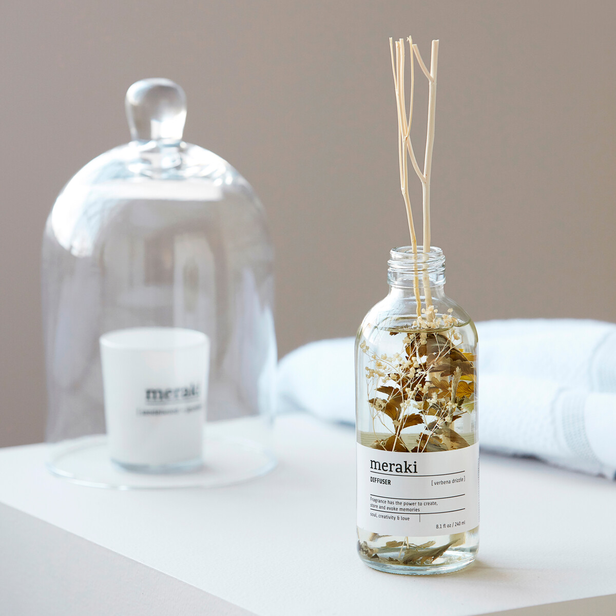 Meraki - Duftpinde - Verbena Drizzle - Klar