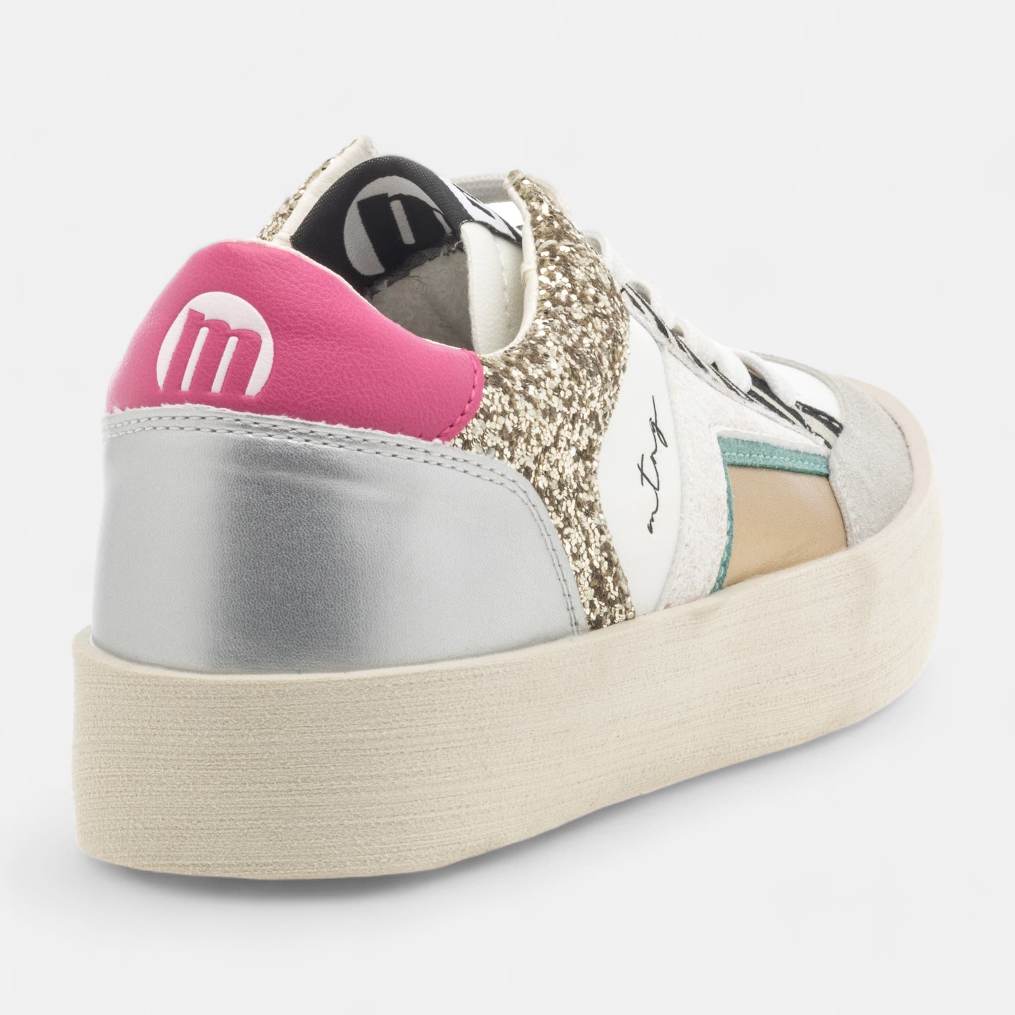Baskets basses Femme multicolore