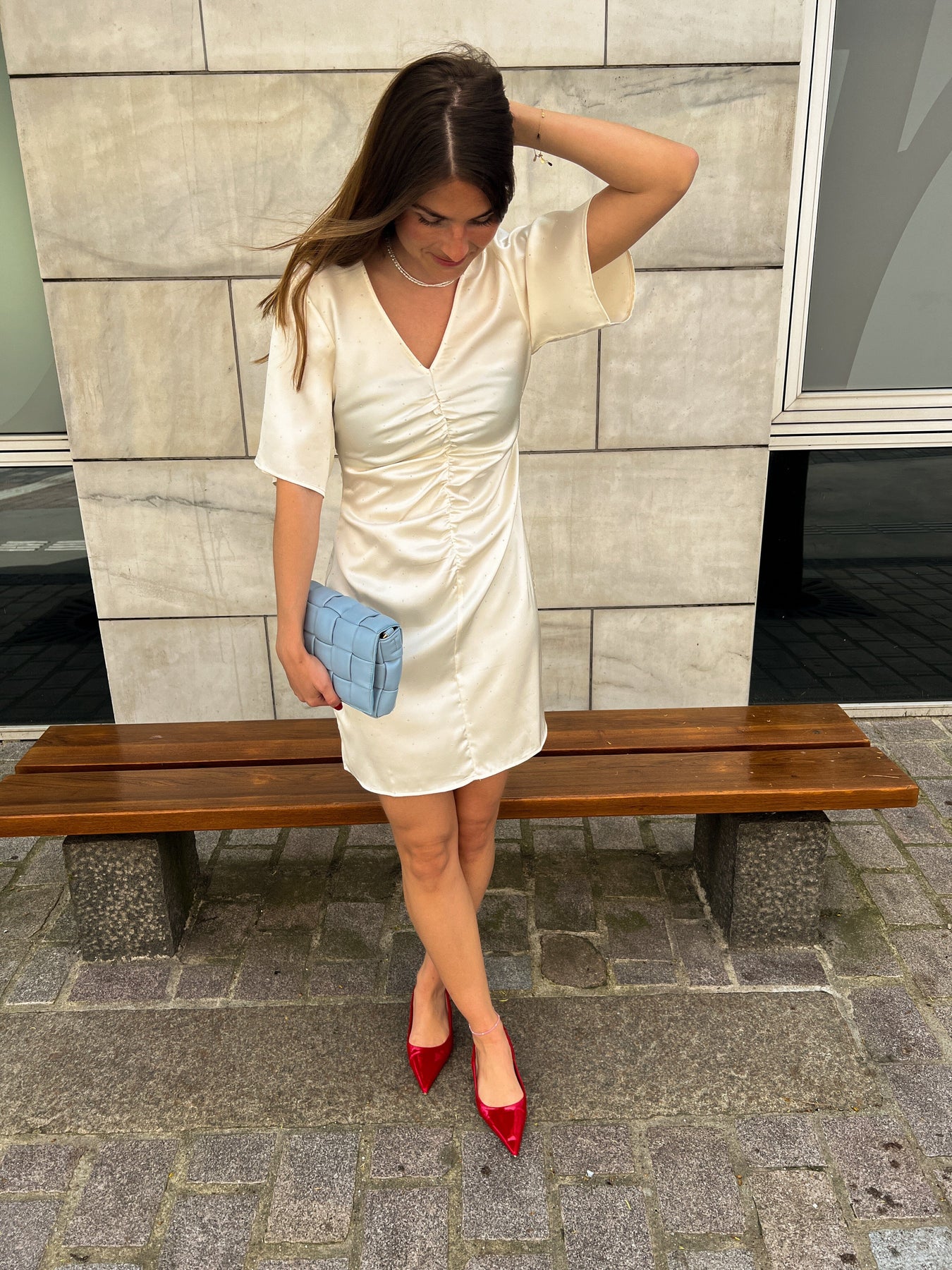 Noella Soli Dress 974 ivory