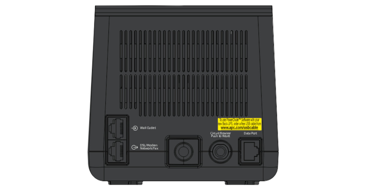 APCBack-UPS 850VA met USB Type-C en A oplaadpoorten ups  (Zwart, 8x Schuko, BE850G2-GR)