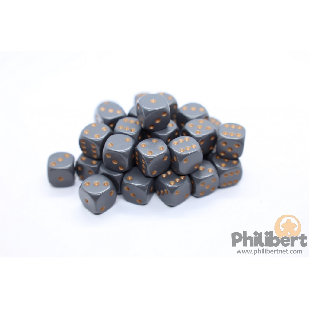 Set de 36 Dés Chessex : Opaques