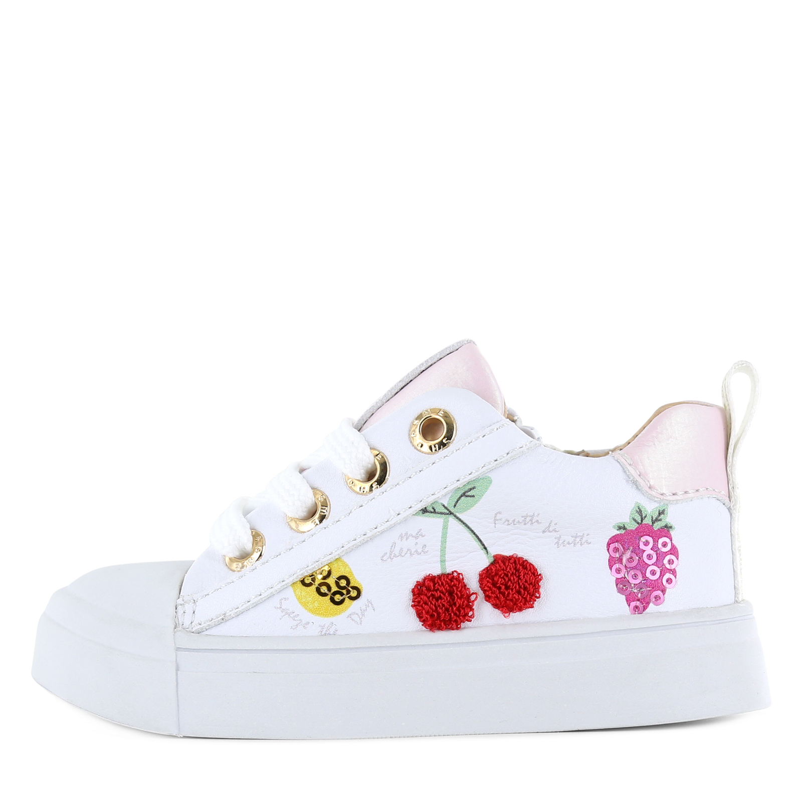 Shoesme weißer Sneaker mit Obst