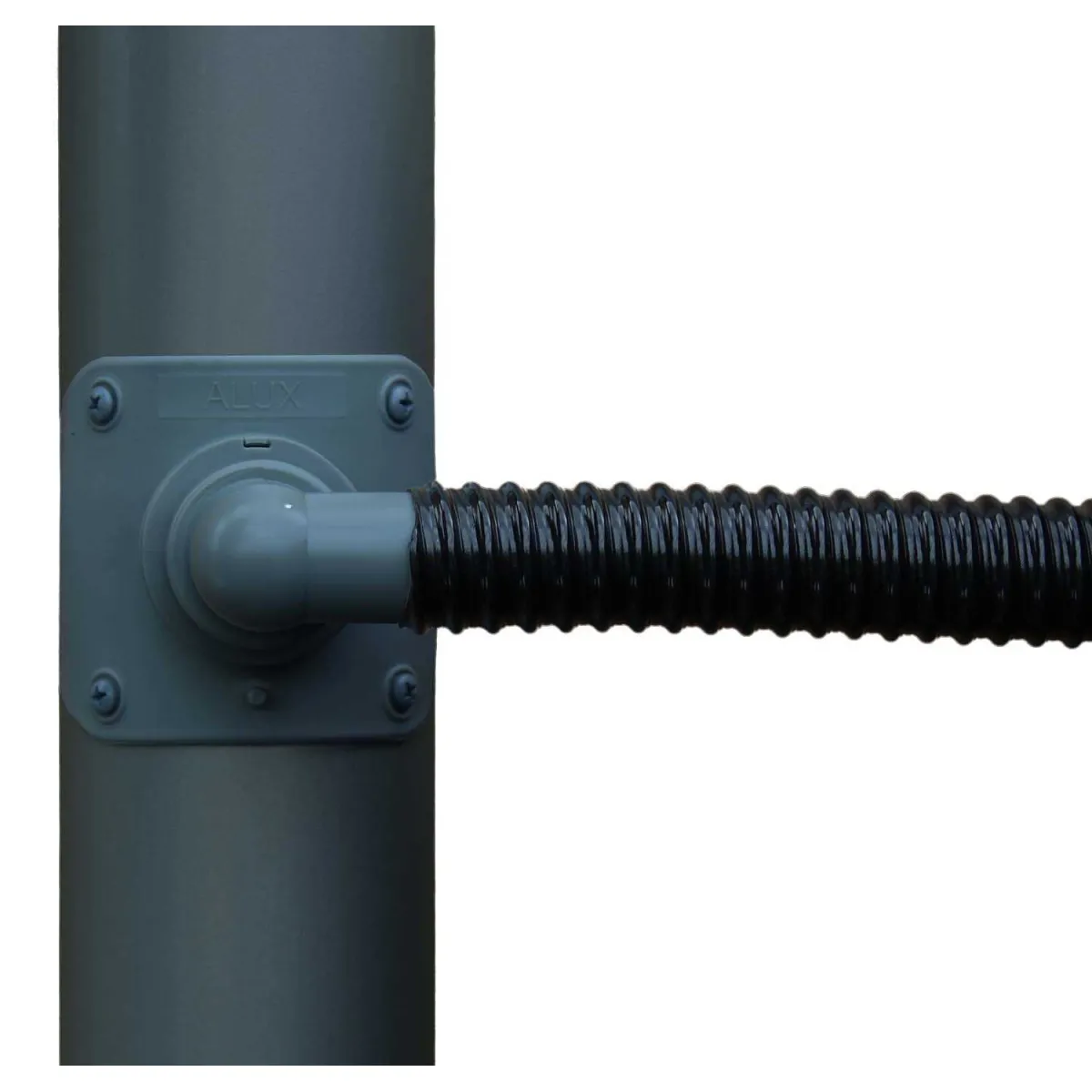 Optimo Collecteur d'eau anthracite 80 mm - Circulaire