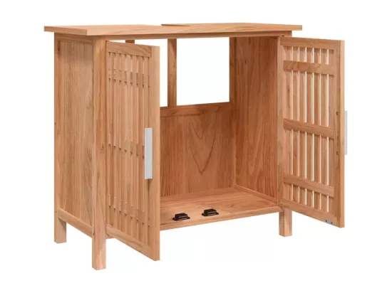 Armoire de salle de bain 66x29x61,5 cm Bois massif de noyer
