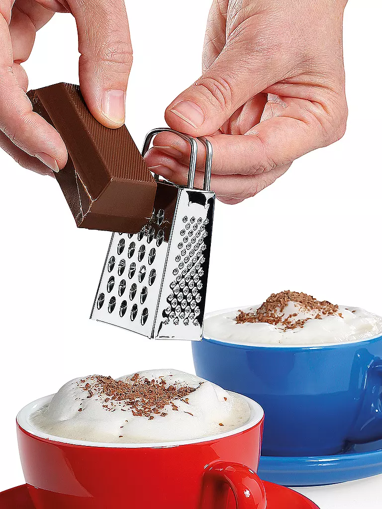 KÜCHENPROFI Mini Vierkantreibe 8cm Edelstahl  silber