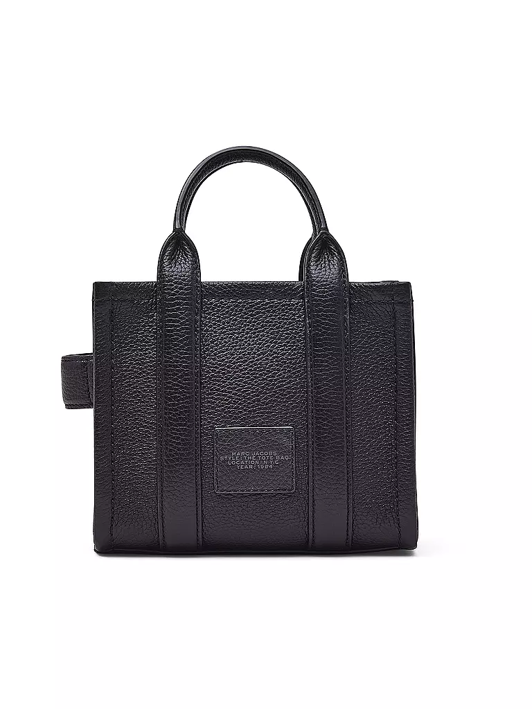 MARC JACOBS Ledertasche - Tote Bag THE MINI TOTE schwarz