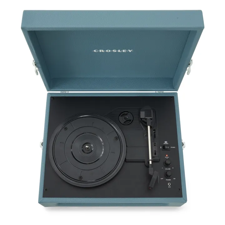 Crosley Platine vinyle Crosley Voyager Bluetooth | Bleu