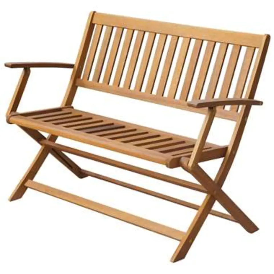 vidaXL - Tuinbank - Bruin - Hout