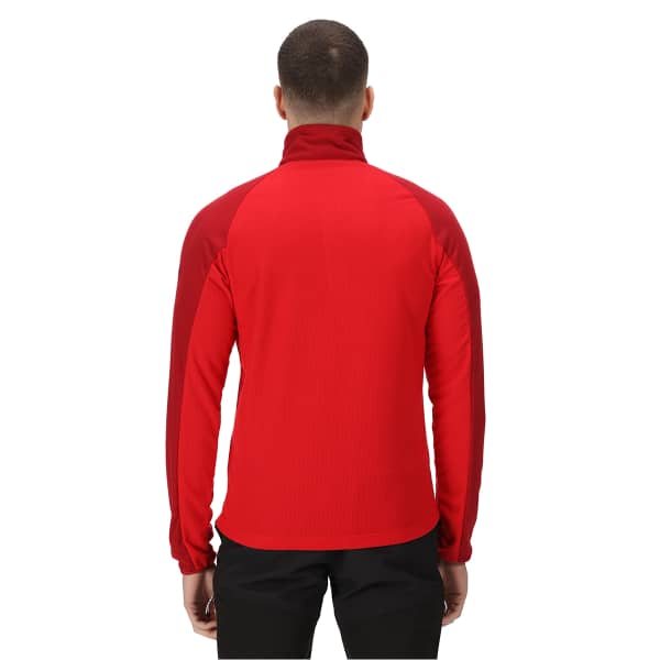 Sweat polaire randonnée REGATTA ELSON II CHINESE RED/DAR