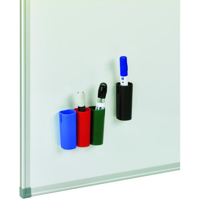 Porte-marqueurs faibo magnetique lot de 4 unites