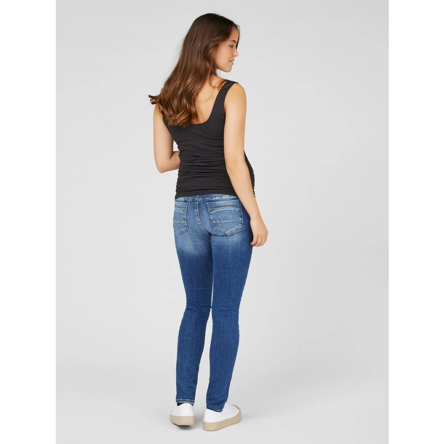 mama;licious Umstandsjeans MLSAVANNA Medium Blue Denim