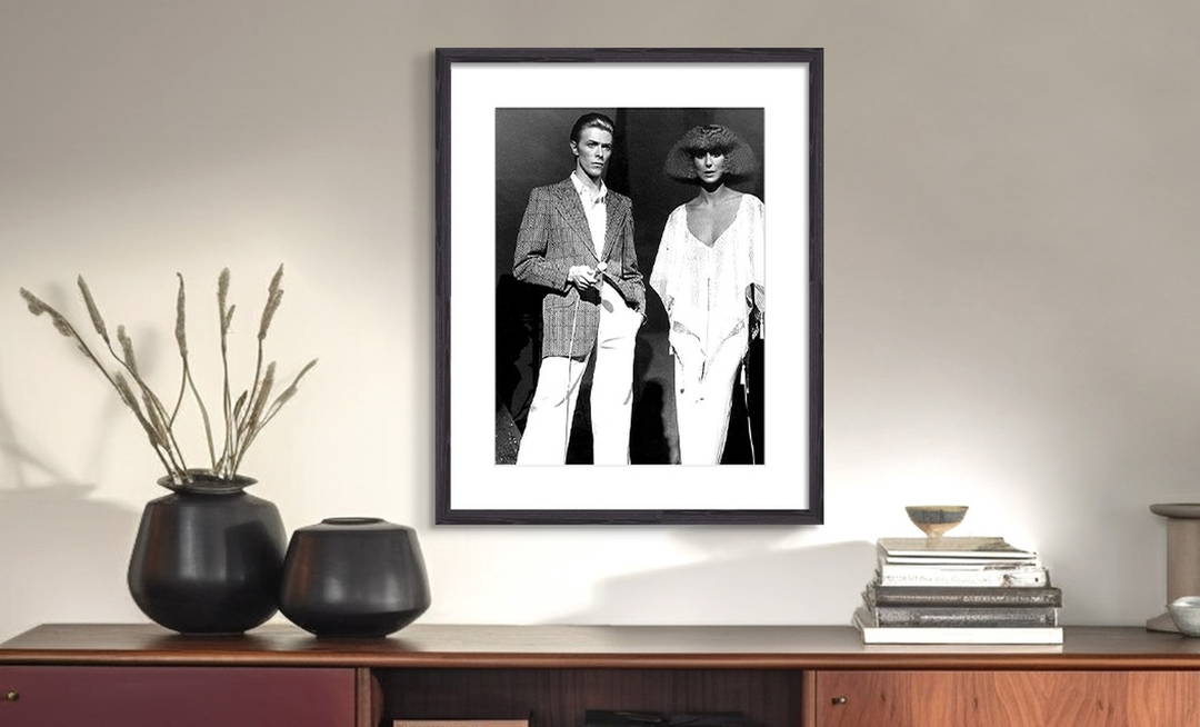 Cher and David Bowie by Classic Collection I - Darlings - Small Limited Edition. 30x40.