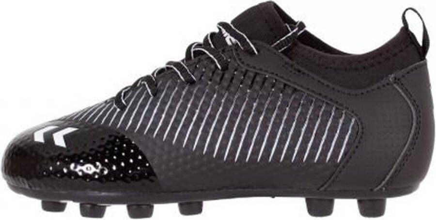 Hummel Zoom FG Jr. voetbalschoenen zwart wit Imitatieleer 27