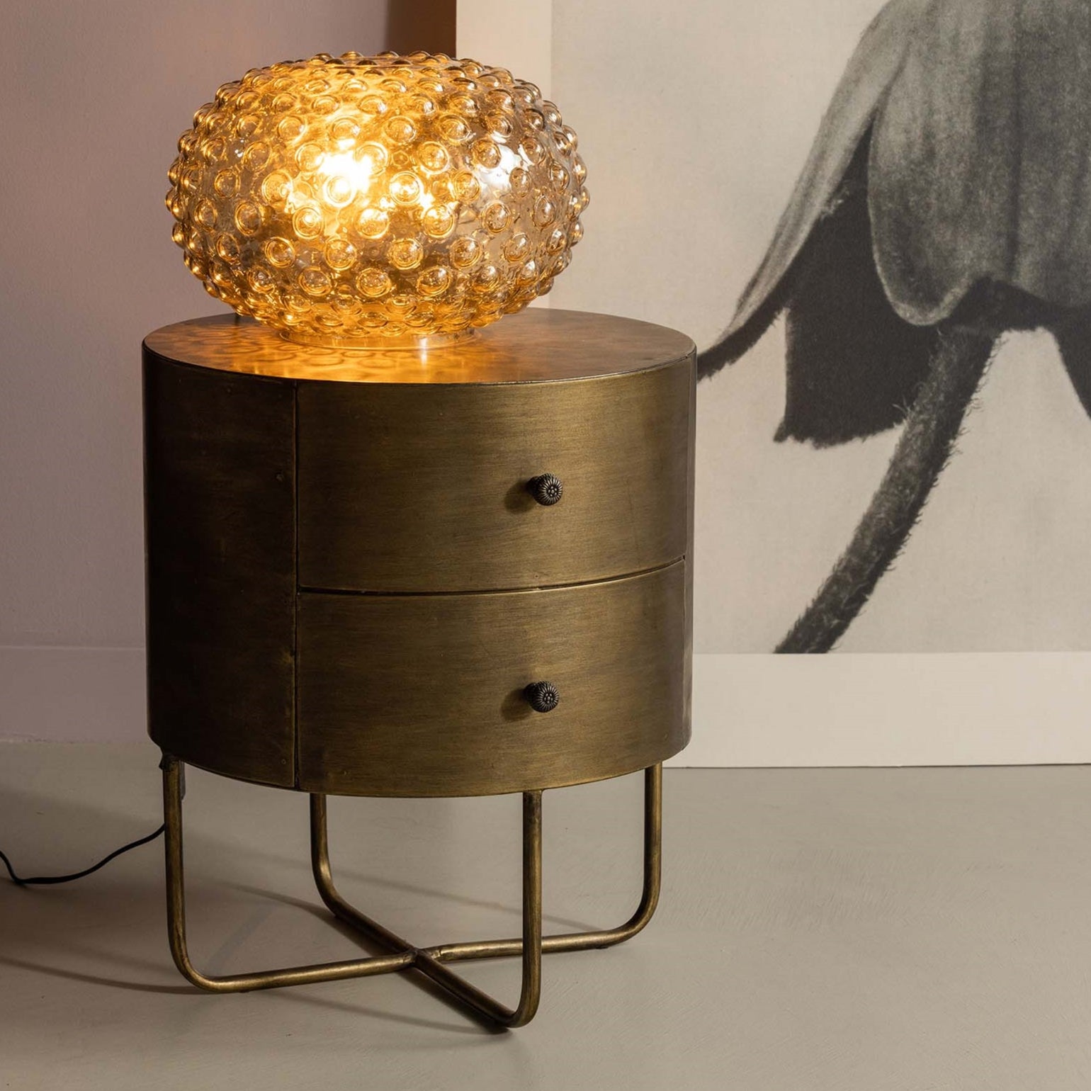 WOOOD Glossy Bijzettafel