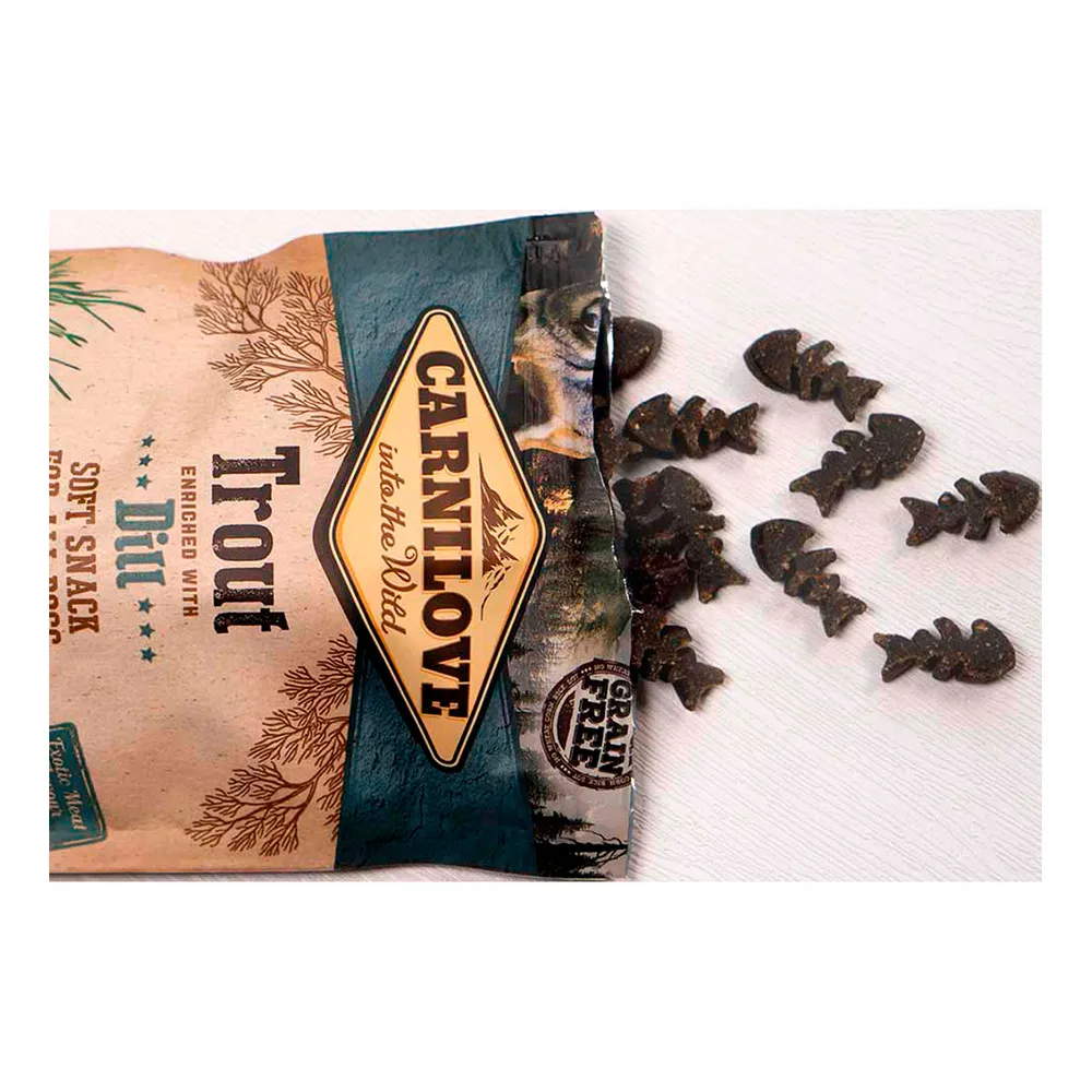 Carnilove Semi Moist Snack Ørred - 200 g