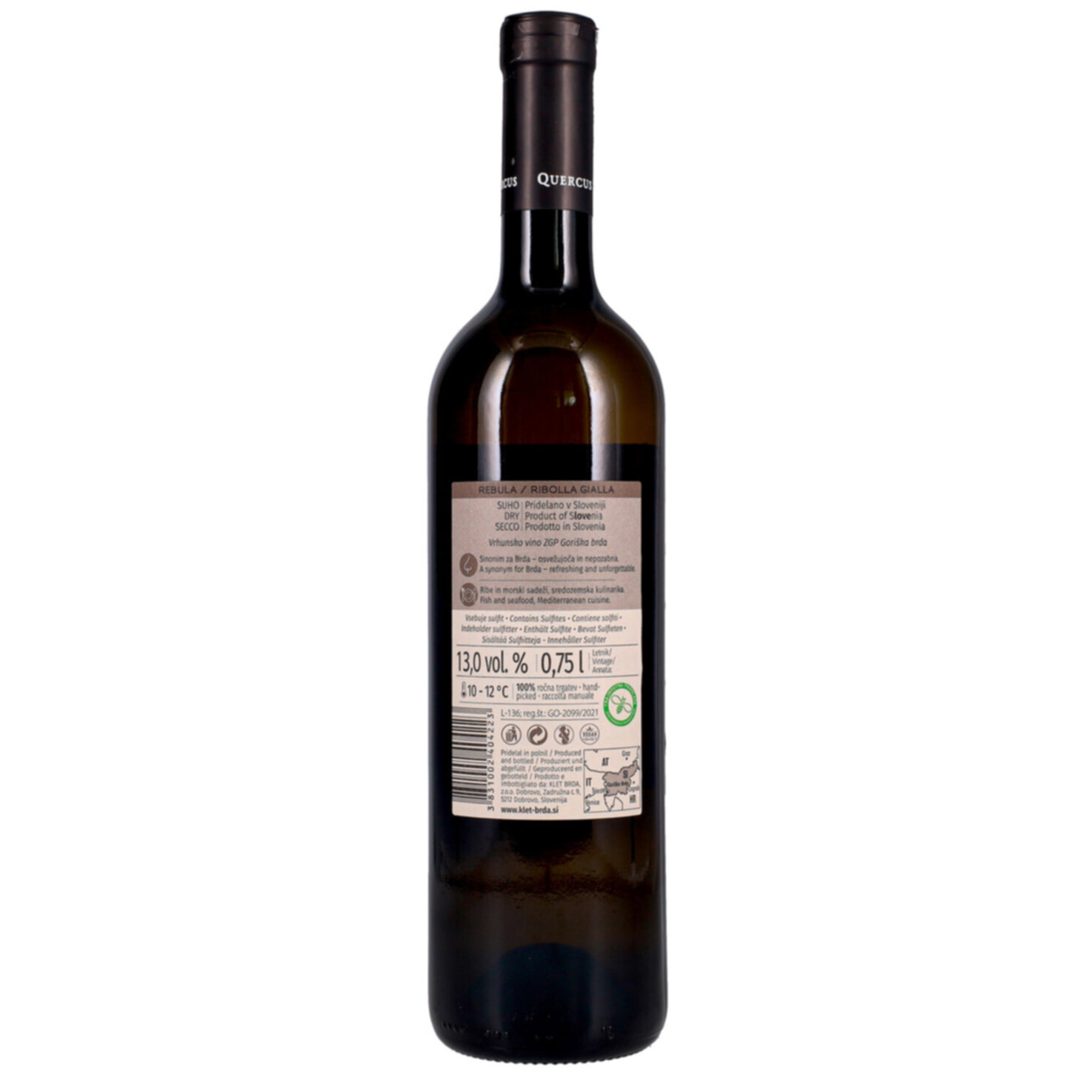 Rebula Quercus Goriska Klet Brda -75cl