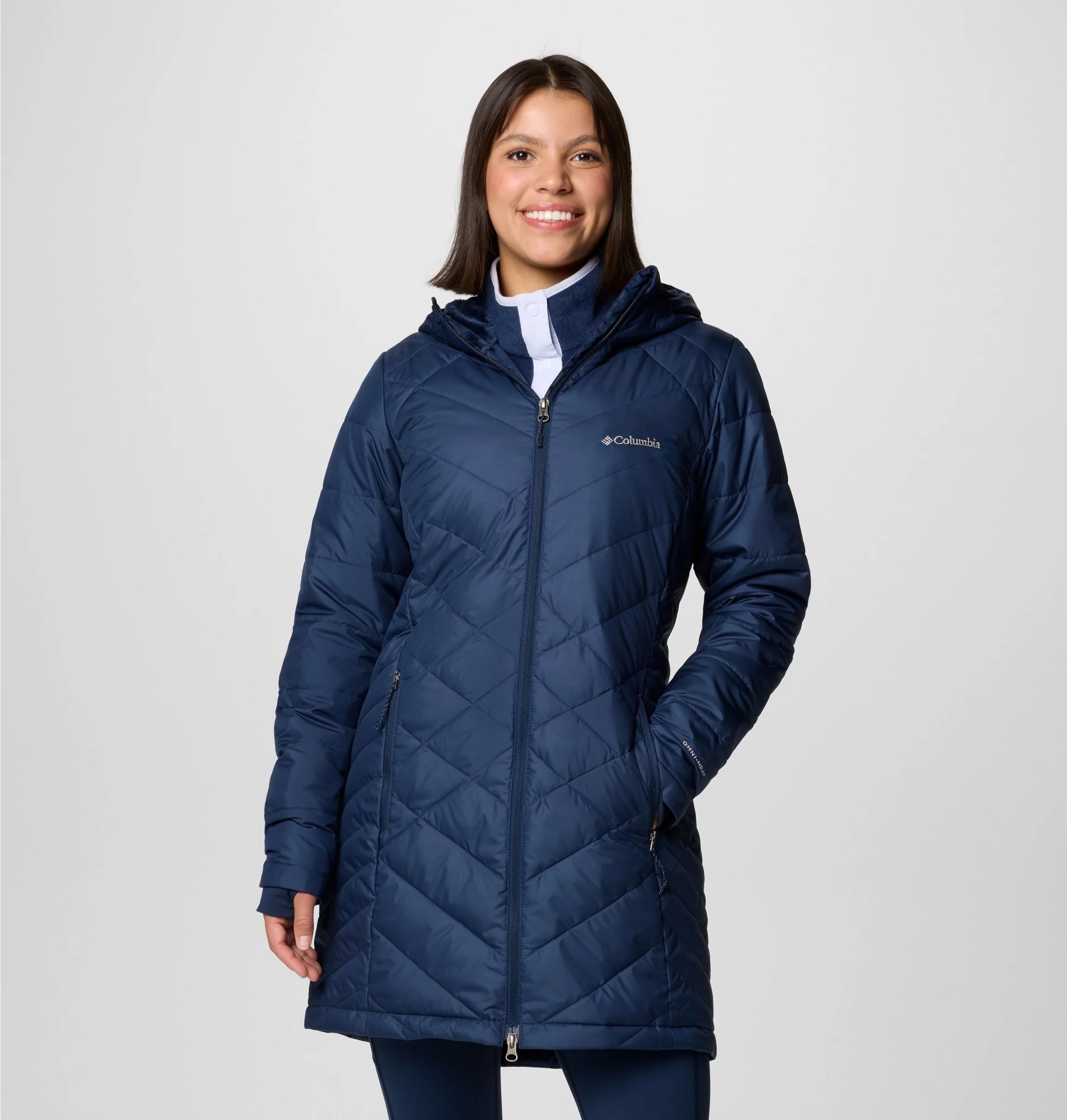 Columbia Steppmantel »HEAVENLY LONG HOODED JACKET«, 1 Stk.
