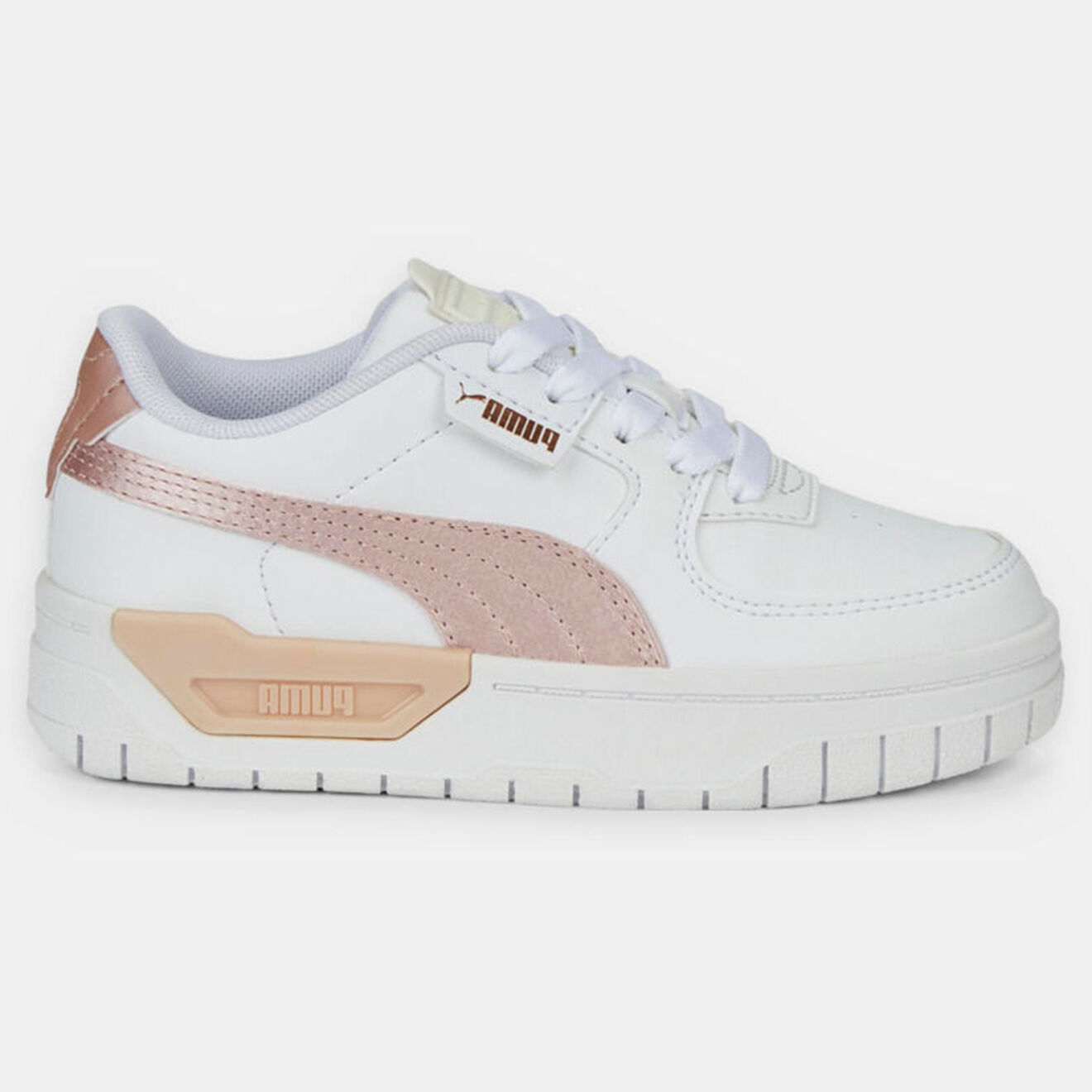 Puma Baskets en Cuir Cali Dream Shiny Pack blanc/rose