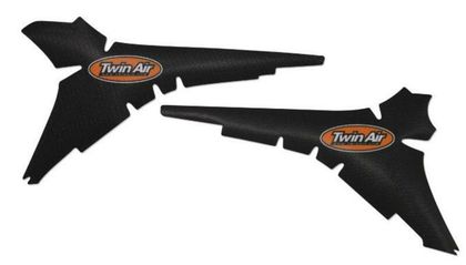 Kit déco Twin air anti-dérapant de boite à air noir