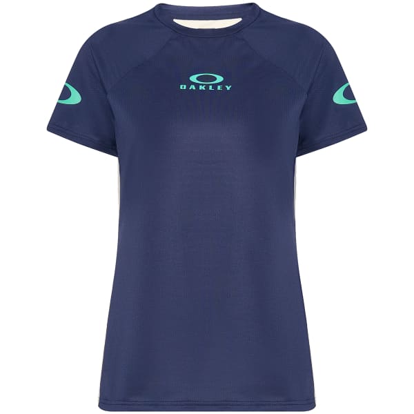 Maillot VTT OAKLEY W FREE RIDE SS JERSEY TEAM NAVY