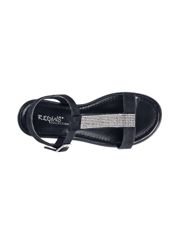 Sandales Fille TILSSI Peau Marine - Reqins