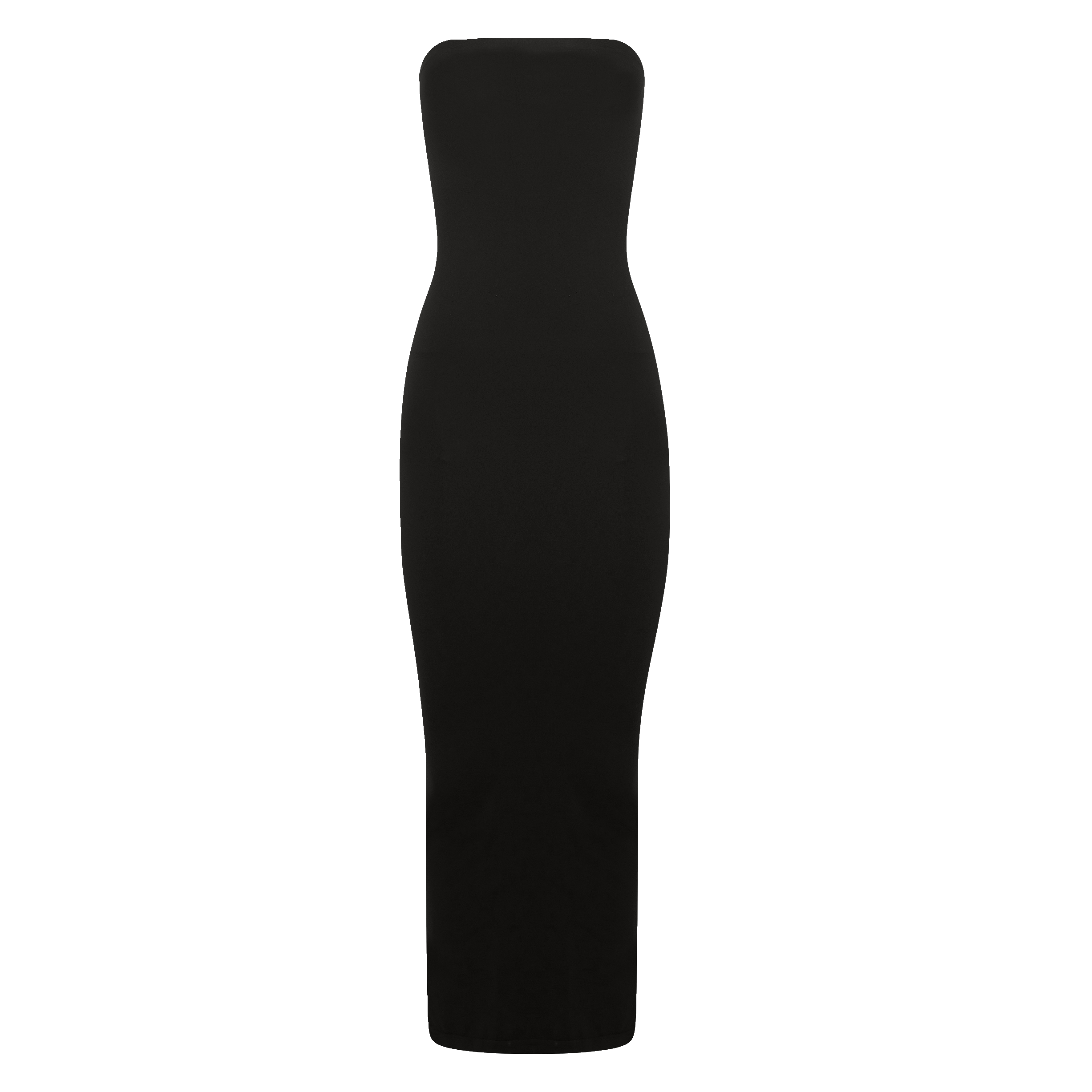 FATAL - Robe longue moulante | Noir