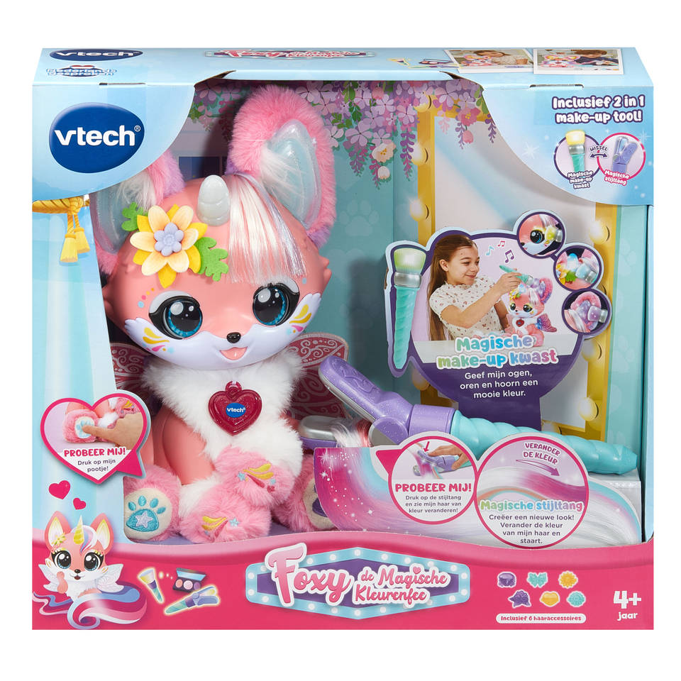VTech KidiFriends Foxy de Magische Kleurenfee