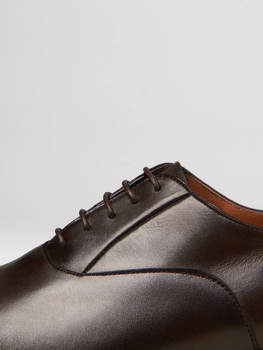 Richelieus en cuir